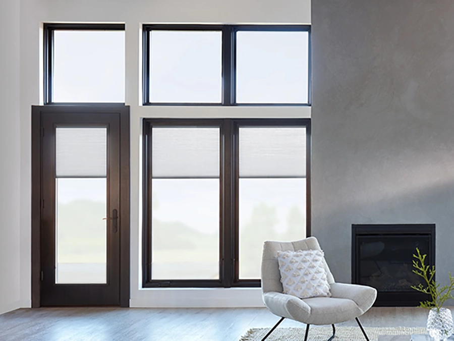 Casas modernas con ventanas grandes